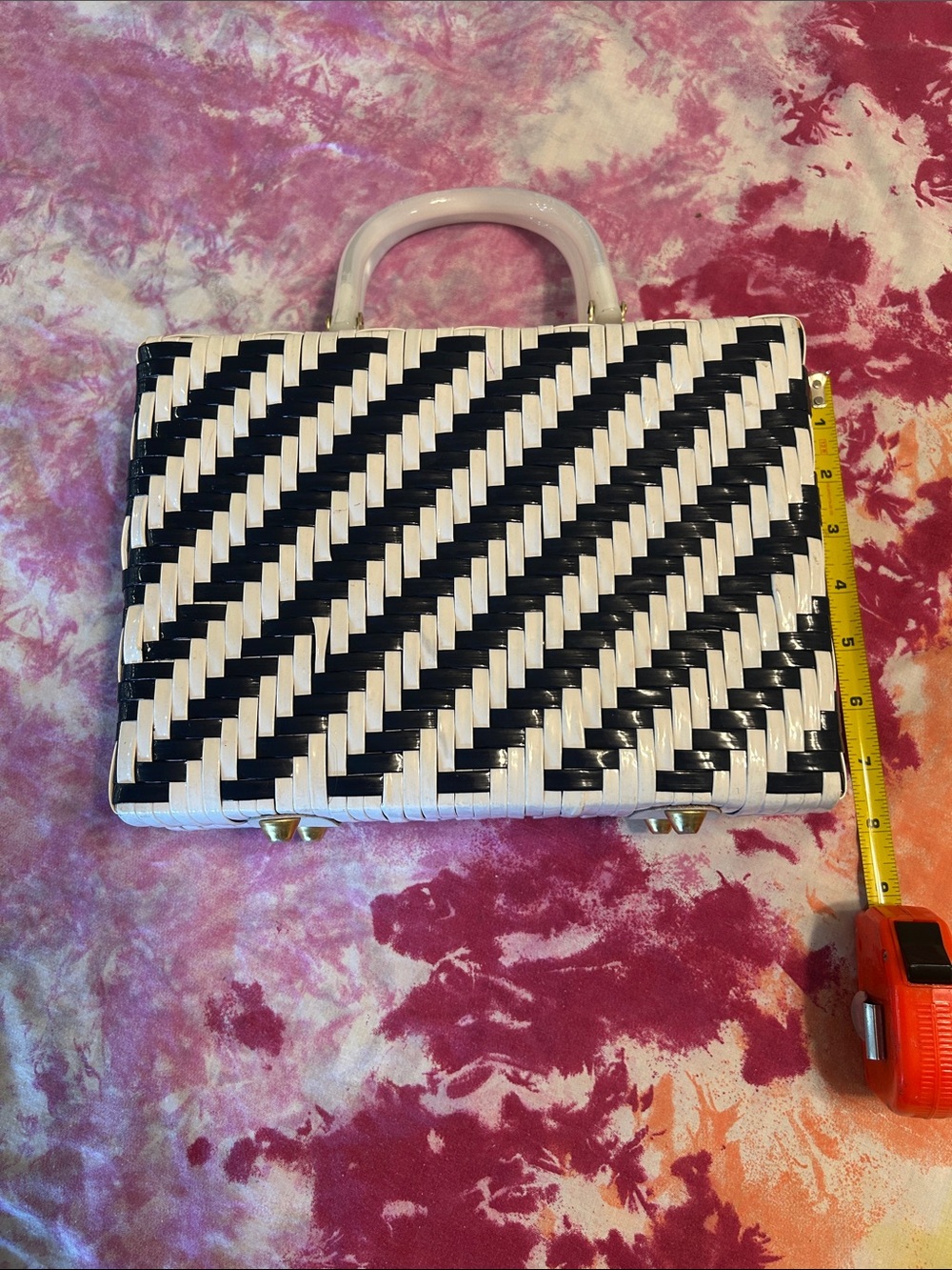 Babette vintage woven purse